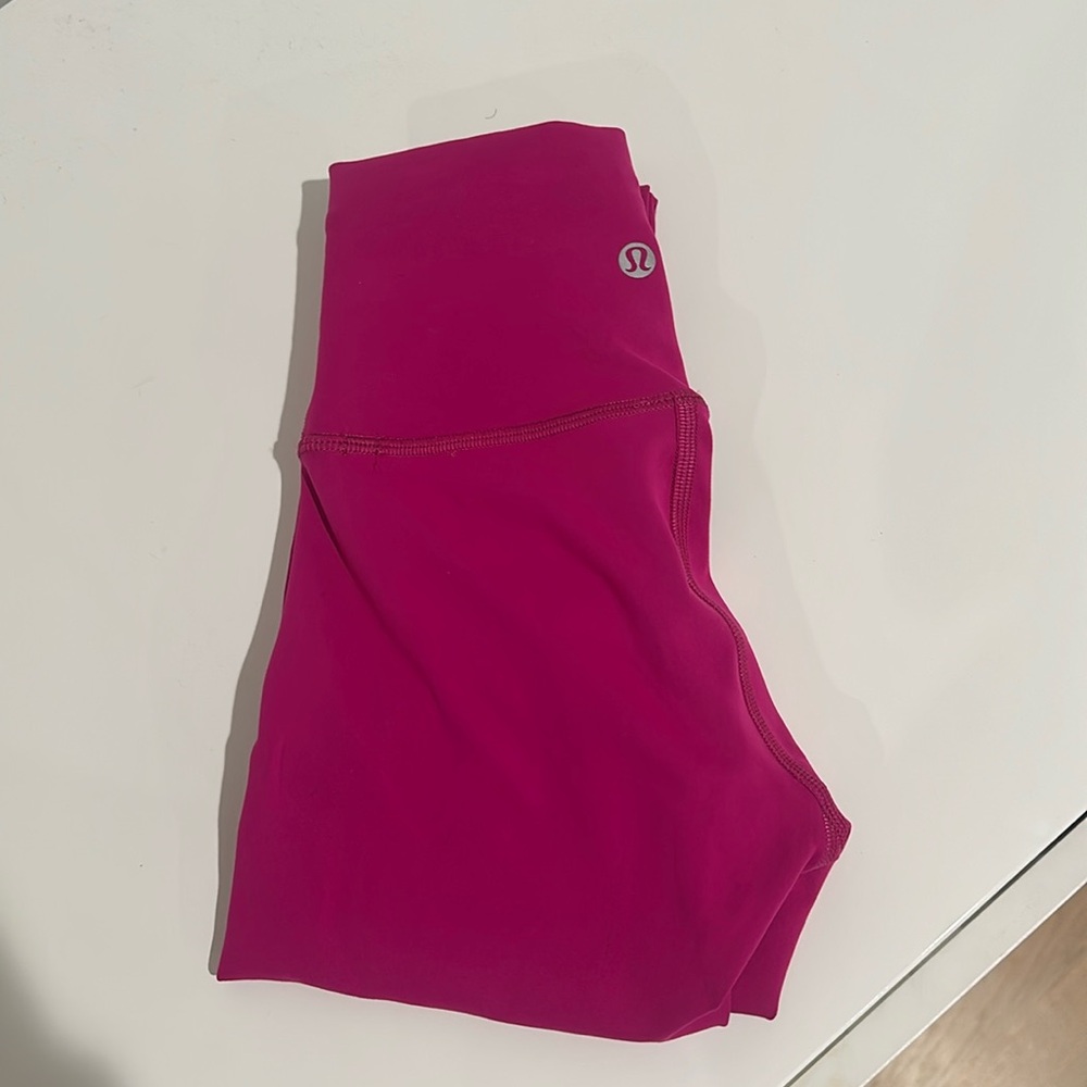Pink lululemon leggings